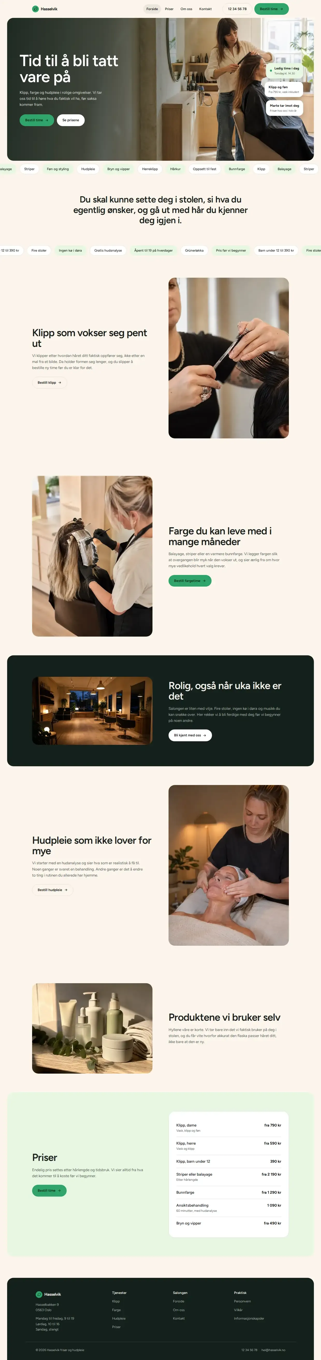 Forsiden i Hasselvik-malen